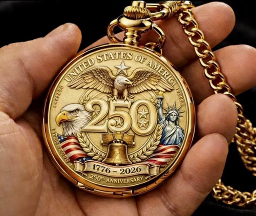 250th anniversary pocket watch - pocket,
