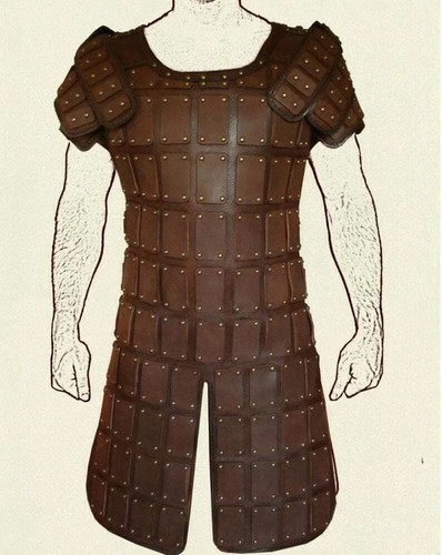 Leather armor viking worrier - leather,