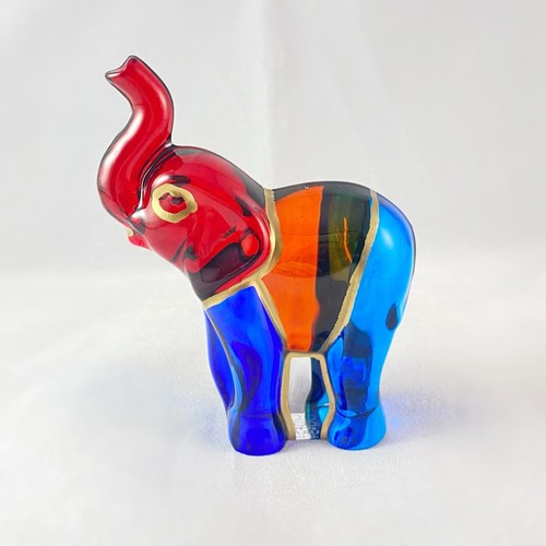Venetian glass elephant - venetian,