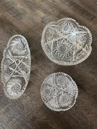 Vintage cut crystal - vintage,