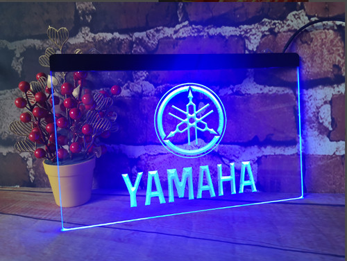 Led neon light sign yamaha - led, of