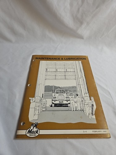 1988 mack truck inspection - mack,