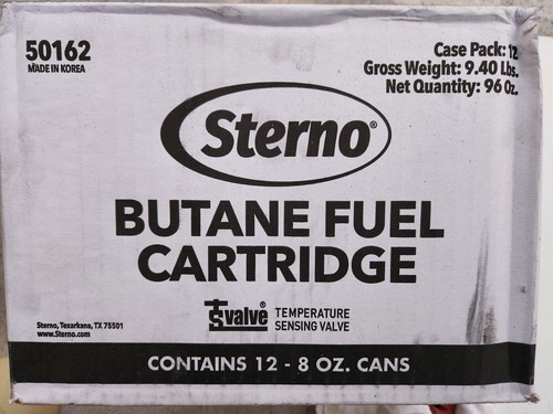 Sterno butane - 12),
