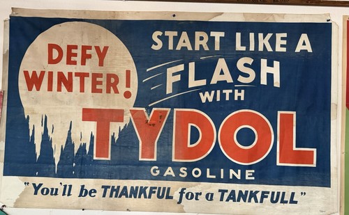 Vintage rare tydol oil - tydol,