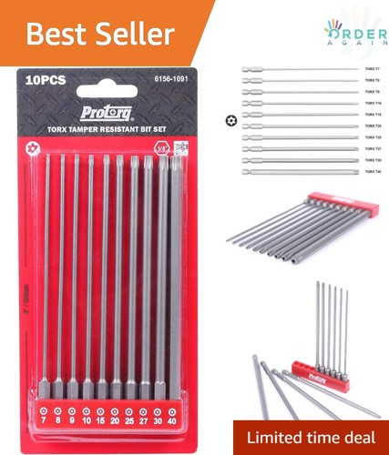 Tamper resistant torx bits - resistant, set