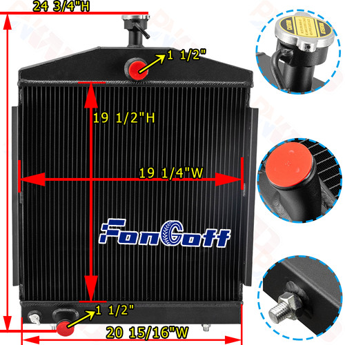 G10877198 row radiator fit - g10877198,