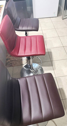 Set swivel faux leather - 3,