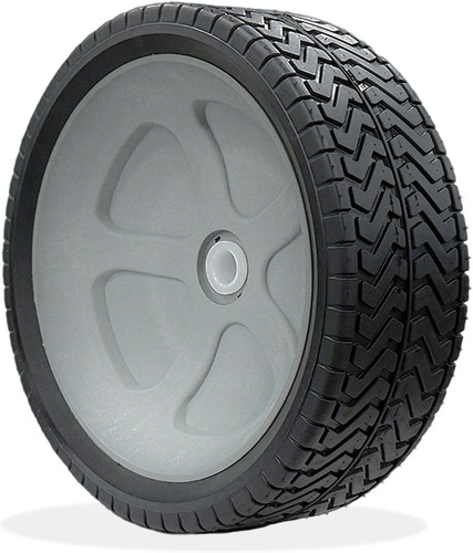 Lawn sweeper wheel tire - sweeper, &