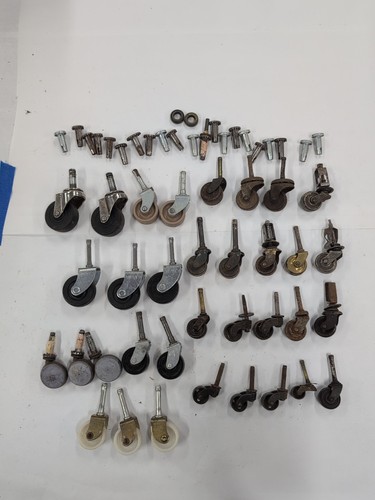Vinrage antique caster wheels - caster,