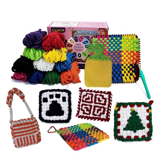 Cotton potholder metal weaving - potholder,