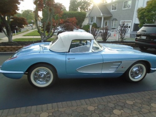 1958 chevrolet corvette - chevrolet,