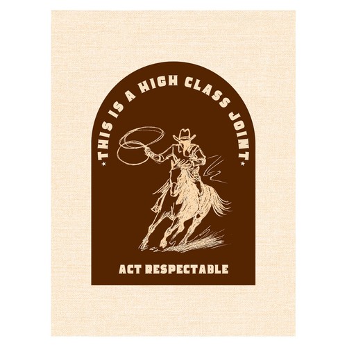 Cowboy western retro - retro, |