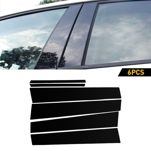 Black pillar posts door - door, trim