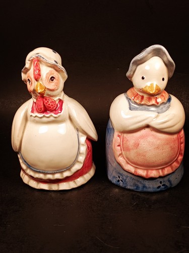 Ceramic otagiri duck rooster - &,
