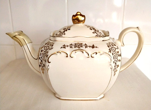 Vintage sadler cube teapot - sadler,