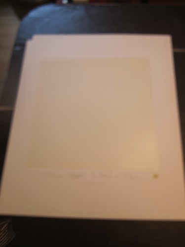 Beatles white album lithograph - white,