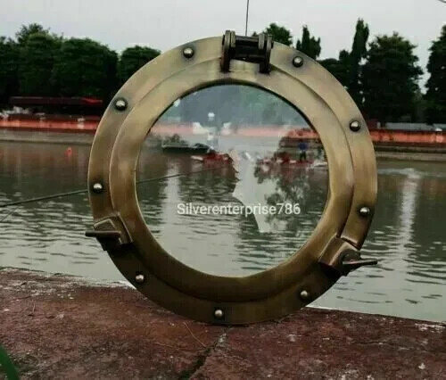Window wall porthole décor - window,