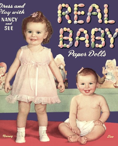 Vintage 1940s real - baby, paper
