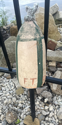 Authentic maine lobster buoy - lobster,
