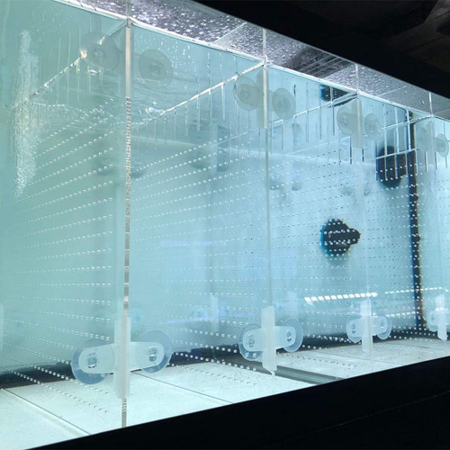 Acrylic aquarium divider - acrylic,