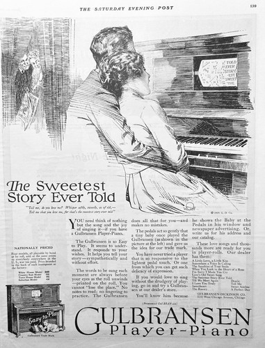 1919 gulbransen player - 1919,