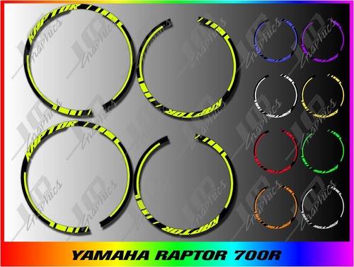 Yamaha raptor 700r - raptor, decals