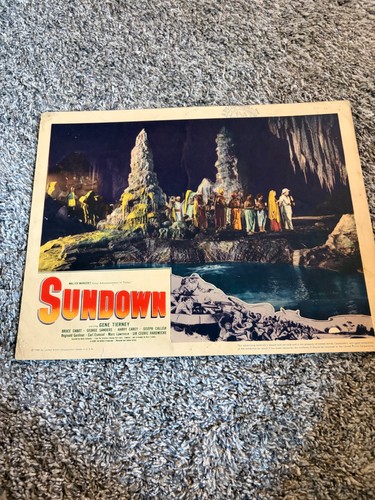 Vintage movie lobby card - movie,