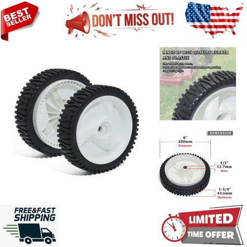 Front drive wheels for poulan - front,