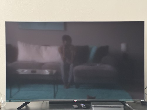 Led flat screen black - flat,
