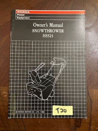 Oem honda hs521 - oem, thrower