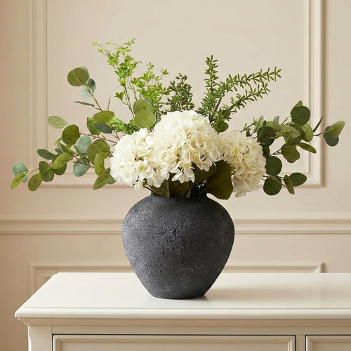Faux arrangement eucalyptus - arrangement,