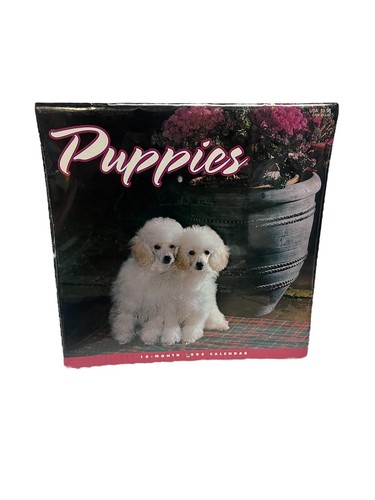 Vintage 1995 puppies - vintage, calendar