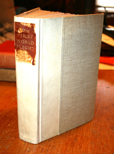 Vtg book the first world - the,