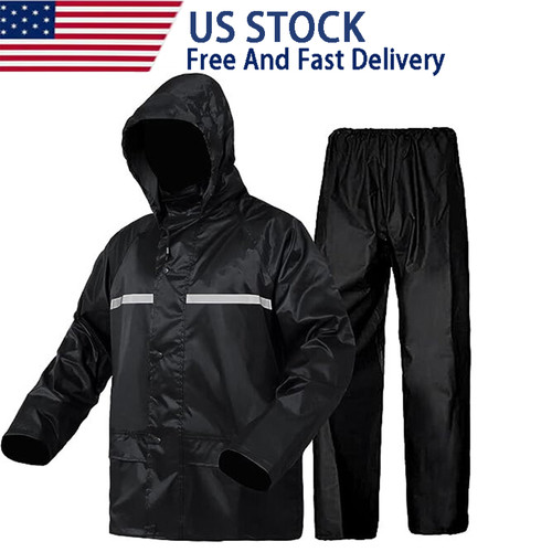 Waterproof rain suits - rain, heavy