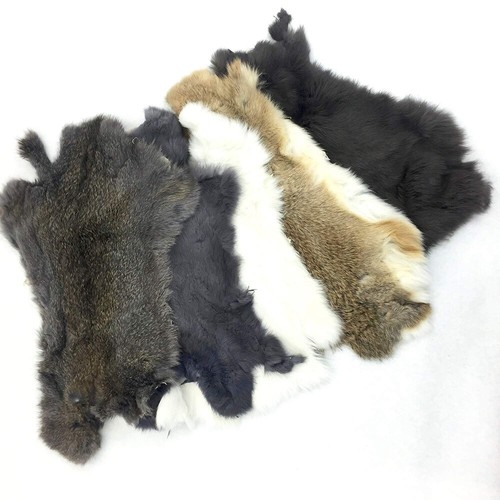 10pcs rabbit skin - rabbit, pelt