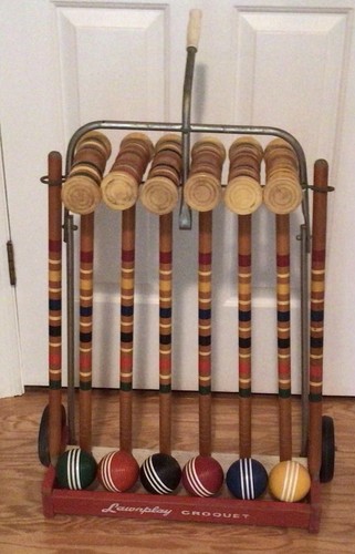 Vintage croquet set - set, by