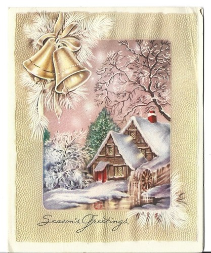 Vtg christmas greeting - vtg,