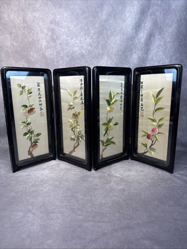 Pair vtg japanese panels - vtg,