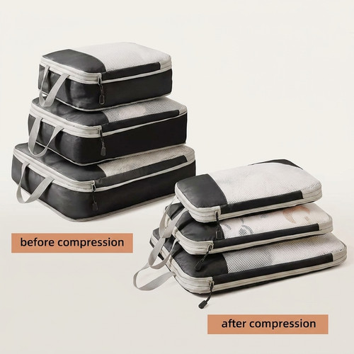 Compression packing cubes - compression,