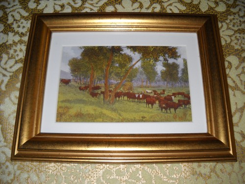 Cow herd wandering 7 - herd, x