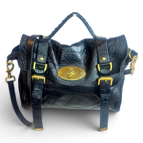 Mulberry black distressed - black,