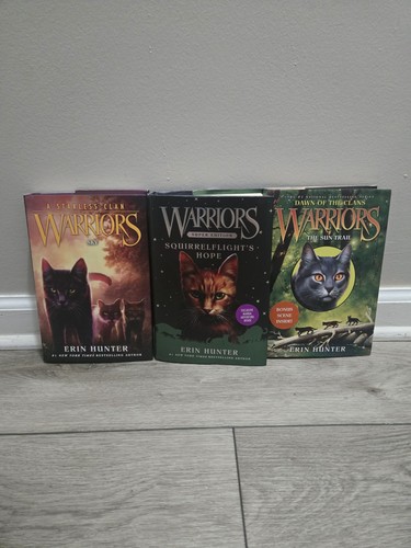 Lot hardcover warriors - lot,