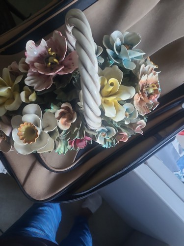 Vintage capodimonte porcelain - vintage,