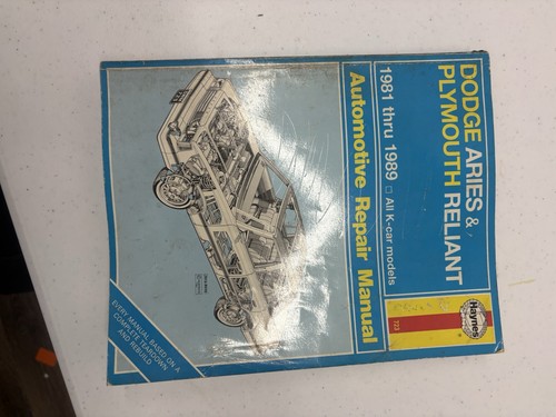 Haynes 723 dodge aries - haynes,
