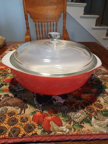 Vintage pyrex 024 - 024, flamingo