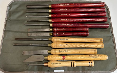 Wood lathe chisel set - 12,