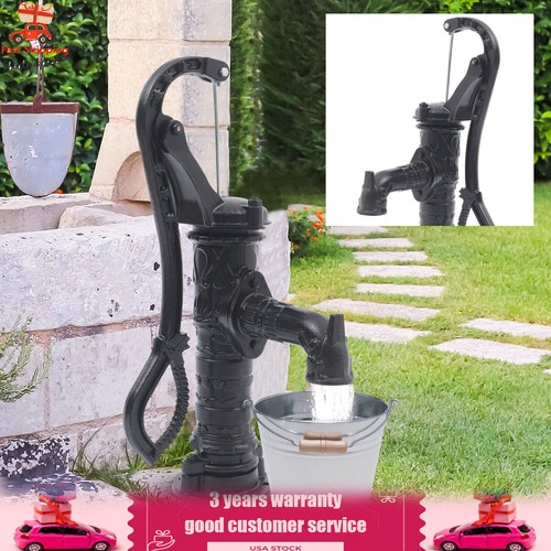 Cast iron water well - water,