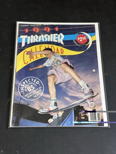 Thrasher magazine calendar - thrasher,