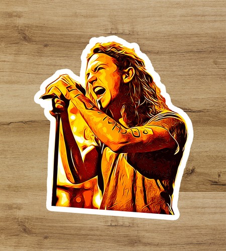 Eddie vedder pearl jam drawing - jam,