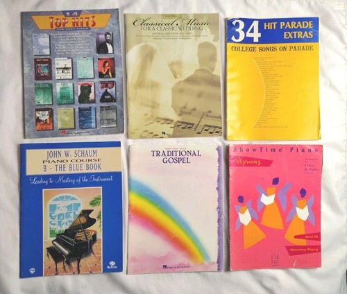 Lot vtg piano sheet - vtg, music